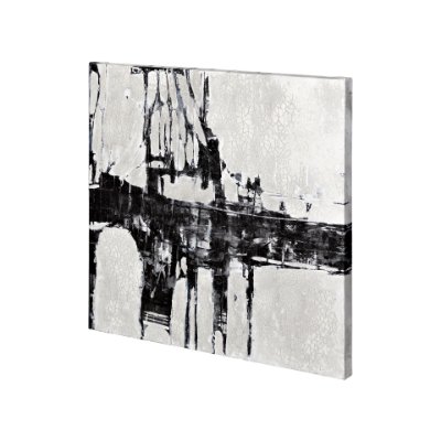 101004-S - Back Lighting I by Mercana Studio a Hand Embellished Textured Canvas