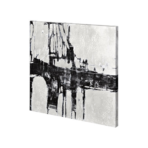 101004-S - Back Lighting I by Mercana Studio a Hand Embellished Textured Canvas