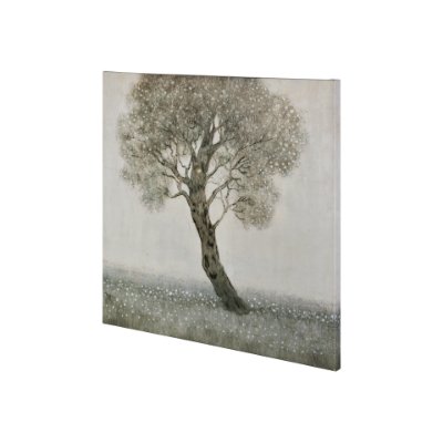 101020-S - White Blossom Tree by Tim OToole a Hand Embellished Textured Canvas