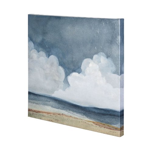 101074-S - Cloud Landscape II by Emma Scarvey a Hand Embellished Textured Canvas