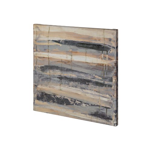 101118-S - Alloy 1 by Mercana Studio a Hand Embellished Textured Canvas