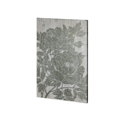 101140-S - Blooming Peony I by Mercana Studio a Hand Embellished Textured Canvas