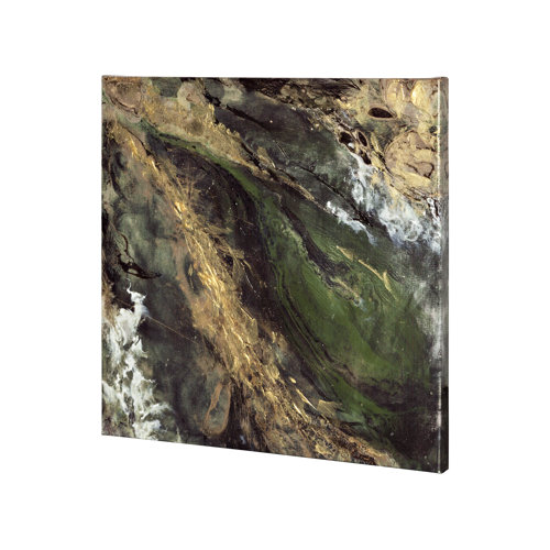101143-S - Unknown by Corrie LaVelle a Hand Embellished Textured Canvas
