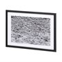 12220 - As Snow Melts by Nancy Crowell a Hand Embellished Textured Framed Photo Art Print Matted under Glass