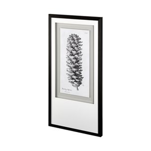 Norway Spruce by Maria Mendez a Framed Art Print Matted under Glass