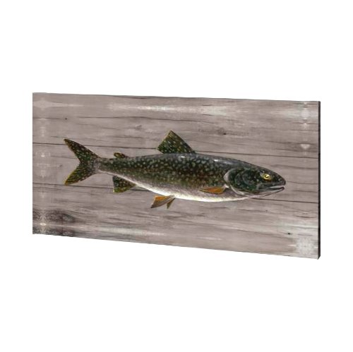101134-L - Cold Lake Beauty by Mercana Studio a Hand Embellished Textured Canvas
