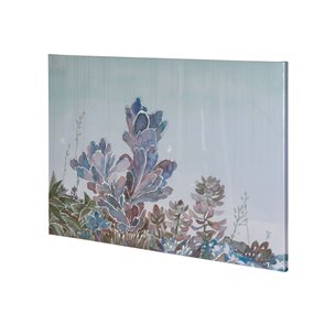 Breathe I by Mercana Studio a Hand Embellished Textured Canvas