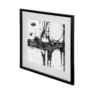Back Lighting II by Liz Jardine a Hand Embellished Textured Framed Art Print Matted under Glass