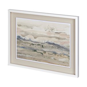 High Desert II by Renee Stramel a Hand Embellished Framed Art Print Matted under Glass
