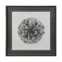 12420 - Cone of View I by Mercana Studio a Hand Embellished Textured Framed Art Print Matted under Glass