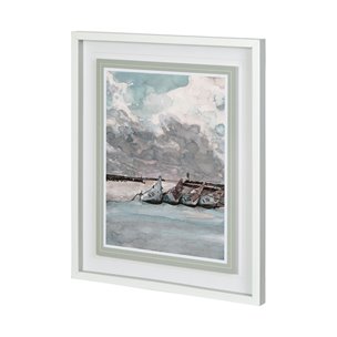 Minato II by Amber Zhou a Framed Art Print Matted under Glass