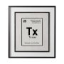 12252 - Breaking Texas B by THE Studio a Hand Embellished Textured Framed Art Print Matted under Glass