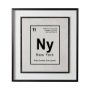 12251 - Breaking New York B by THE Studio a Hand Embellished Textured Framed Art Print Matted under Glass