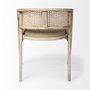 67830 - Tabitha I Blonde Wooden Frame 100% Polyester Seat Dining Chair