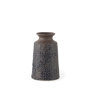 68014 - Sefina II Medium Brown/Black Patterned Ceramic Vase