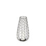 68027 - Petiole I Small Gold Toned Metal Table Candle Holder