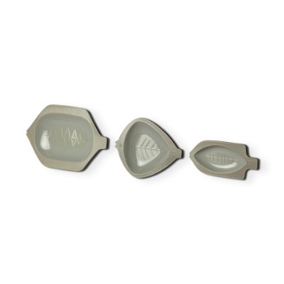 68060 - Samira Set of 3  Metal Decorative Fish Trays