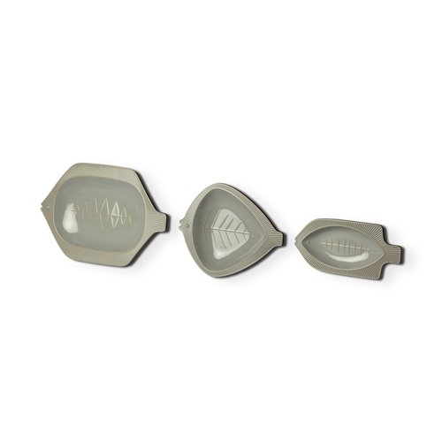 68060 - Samira Set of 3  Metal Decorative Fish Trays