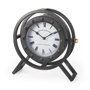68083 - Gaston Gray Metal Circular Table Clock