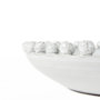 67677 - Basin 16" Round Off-White Glazed Decorative Bowl