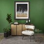 12462 - Night Fire by Studio M a handmade Original Framed Artwork under Glass