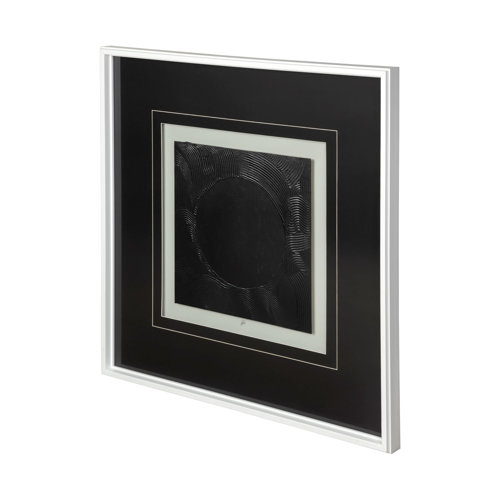 12443 - Shadowed Waves II by Studio M a handmade Original Framed Artwork under Glass
