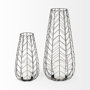 68027 - Petiole I Small Gold Toned Metal Table Candle Holder