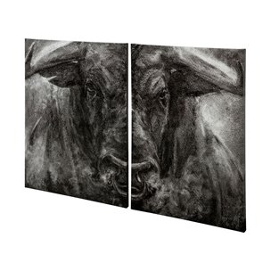 Ringo by Mercana Studio a High-Gloss Epoxy Finish Canvas