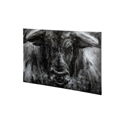 101186-S - Ringo by Mercana Studio a Hand Embellished Textured Canvas
