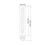 65332 - Filament E26 40W 7"H Bulb