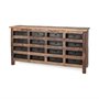 67738 - Wilton I 63x16 Reclaimed Wood and Metal 16 Drawer Sideboard