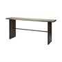 68243 - Ledger II 70L x 17W x 30H Live-Edge Wooden Brown Console Table 