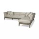 68182-AB - Denali III Beige Upholstered Wooden Frame Sectional