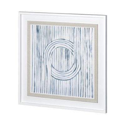 12493 - Gyrate I by Vanna Lam a Framed Art Print Matted under Glass