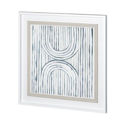 12494 - Gyrate II by Vanna Lam a Framed Art Print Matted under Glass