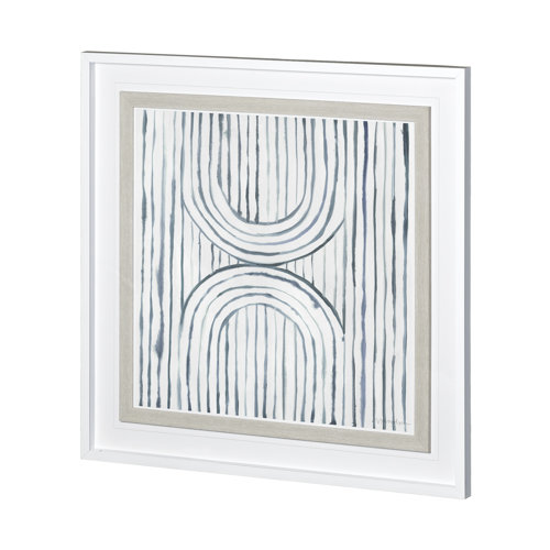 12494 - Gyrate II by Vanna Lam a Framed Art Print Matted under Glass