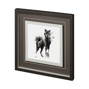 Nilgiri by Kristine Hegre a Hand Embellished Textured Framed Art Print Matted under Glass