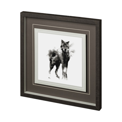 12496 - Nilgiri by Kristine Hegre a Hand Embellished Textured Framed Art Print Matted under Glass