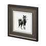 12496 - Nilgiri by Kristine Hegre a Hand Embellished Textured Framed Art Print Matted under Glass