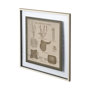 12500 - Equine Riding Gear II v2 by Mercana Studio Hand Embellished Framed Art Print Matted under Glass