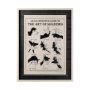 12518 - The Art of Shadows X by Mercana Studio Hand Embellished Textured Framed Art Print Matted under Glass