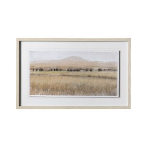 Dry Heat I by Tim OToole a Hand Embellished Textured Framed Art Print Matted under Glass