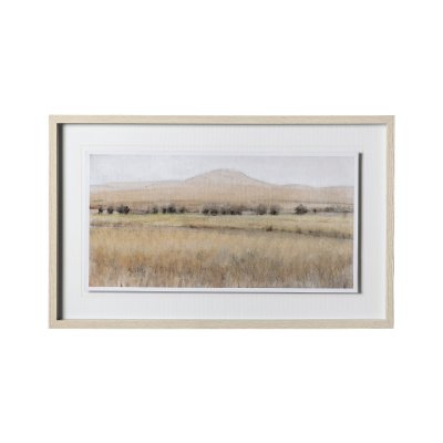 12556 - Dry Heat I by Tim OToole a Hand Embellished Textured Framed Art Print Matted under Glass