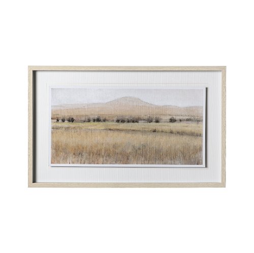 12556 - Dry Heat I by Tim OToole a Hand Embellished Textured Framed Art Print Matted under Glass
