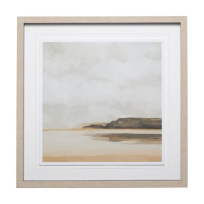 12558 - Wattwanderung I by Emma Scarvey a Framed Art Print Matted under Glass