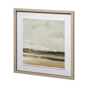 Wattwanderung II by Emma Scarvey a Framed Art Print Matted under Glass
