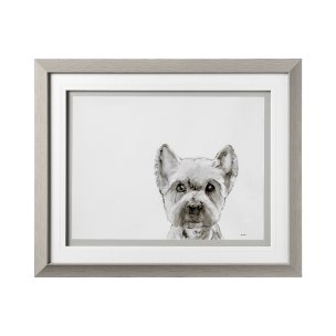 Walk Time 1 by Mercana Studio a Hand Embellished Textured Framed Art Print Matted under Glass