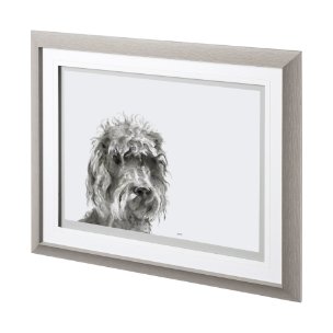 Walk Time 2 by Mercana Studio a Hand Embellished Textured Framed Art Print Matted under Glass