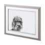 12563 - Walk Time 2 by Mercana Studio a Hand Embellished Textured Framed Art Print Matted under Glass