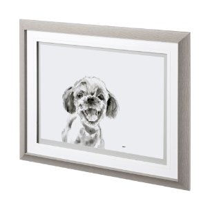 Walk Time 3 by Mercana Studio a Hand Embellished Textured Framed Art Print Matted under Glass